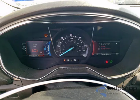 2017 Ford Fusion Se Hybrid из США, поврежденный, VIN 3FA6P0LU2HR409381